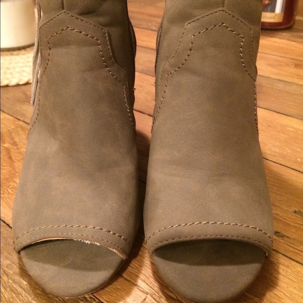 Tan Booties - Picture 2 of 6